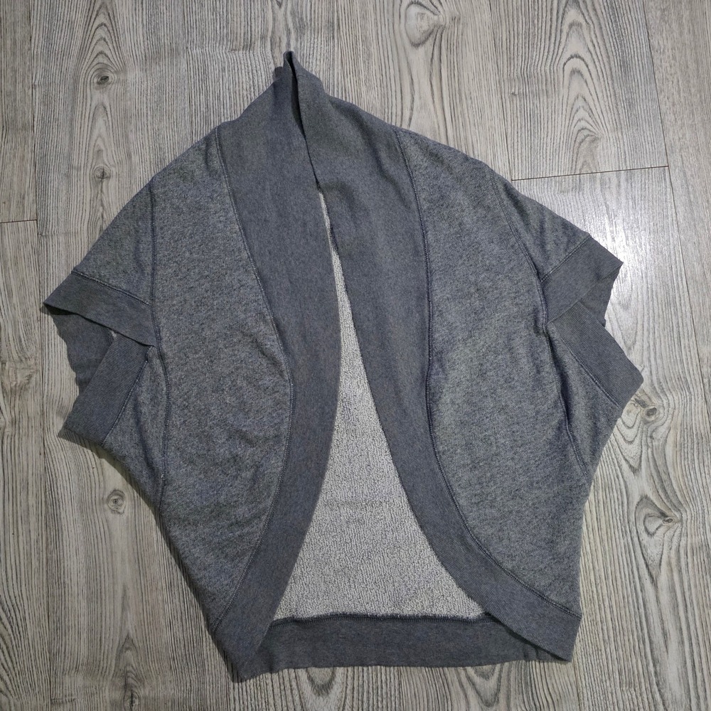 Converse One Star Knit Shrug Cardigan Grey Size XS - Picture 8 of 8